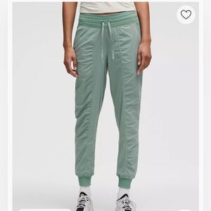 NWT Dance Studio Mid-Rise Jogger Full Length Crater Blue Size 4